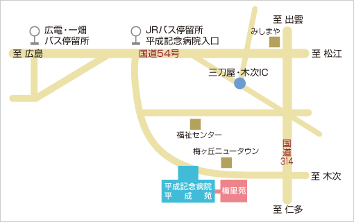 平成記念病院マップ
